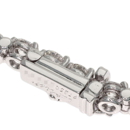 CARTIER Essential Diamond Bracelet Platinum PT950 Ladies [Used]