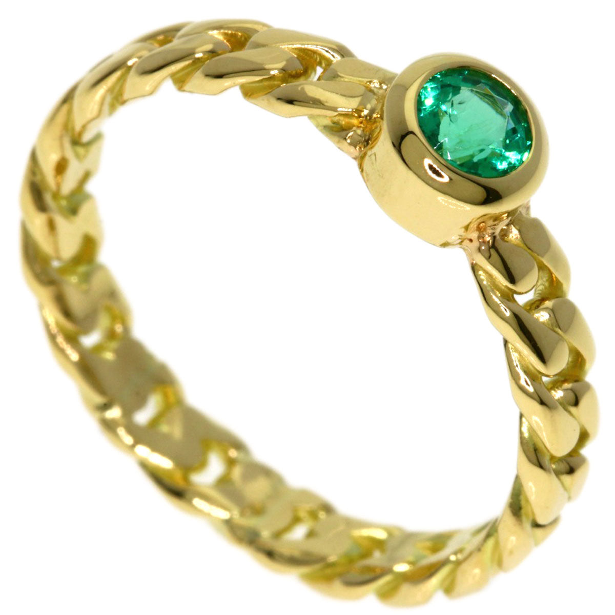 Astrossa Colored Stone Ring K18 Yellow Gold 3.5g　Ladies