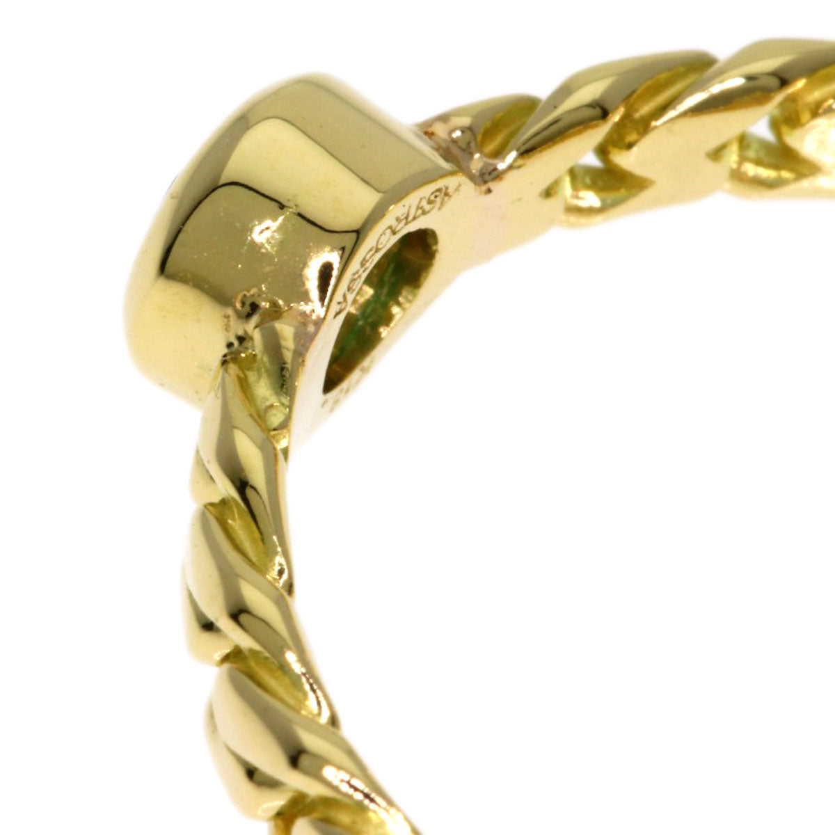 Astrossa Colored Stone Ring K18 Yellow Gold 3.5g　Ladies