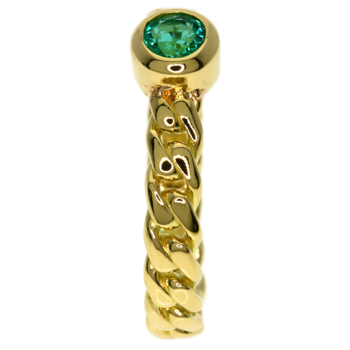 Astrossa Colored Stone Ring K18 Yellow Gold 3.5g　Ladies