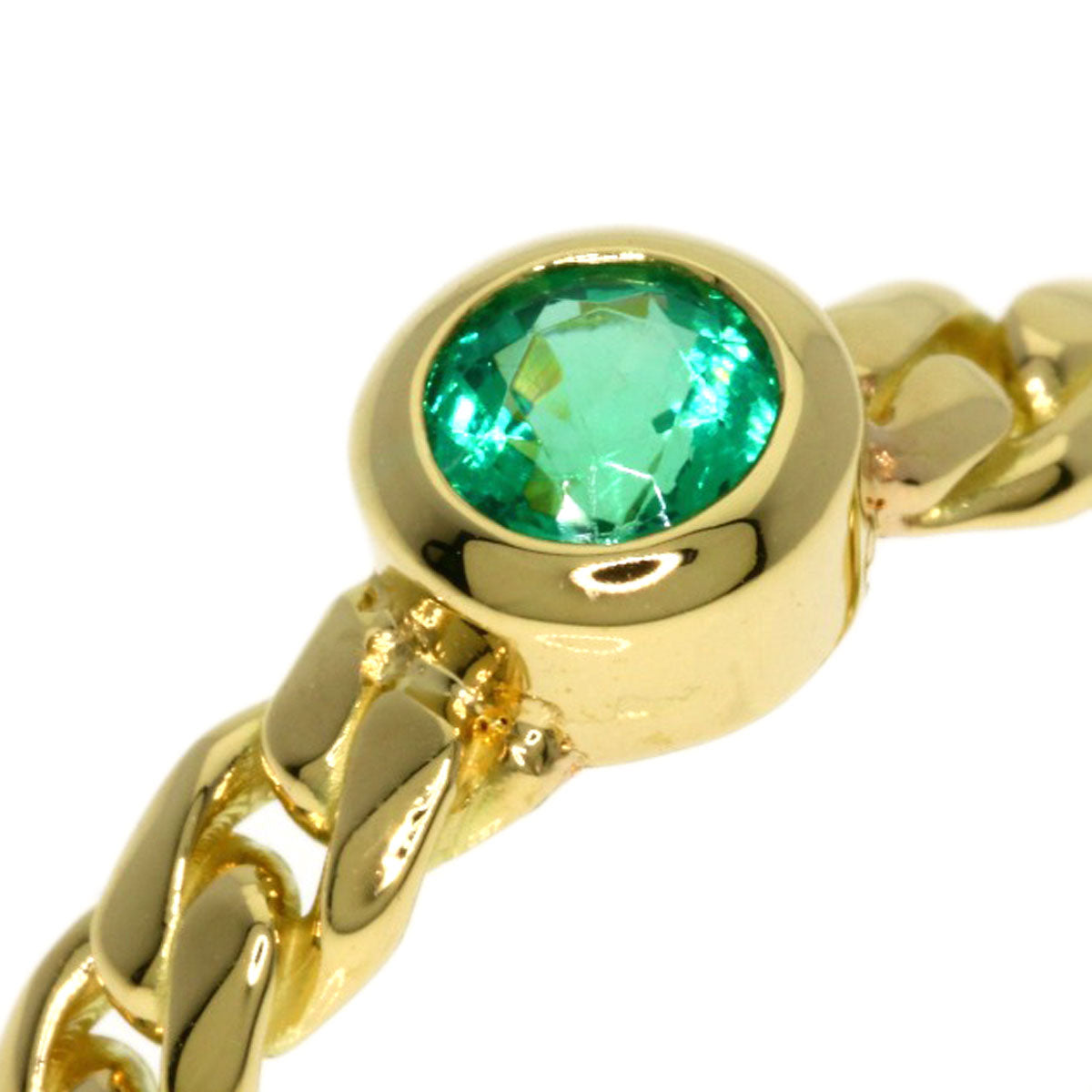 Astrossa Colored Stone Ring K18 Yellow Gold 3.5g　Ladies