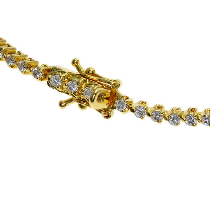 TASAKI Diamond Bracelet K18 Yellow Gold Ladies [Used]