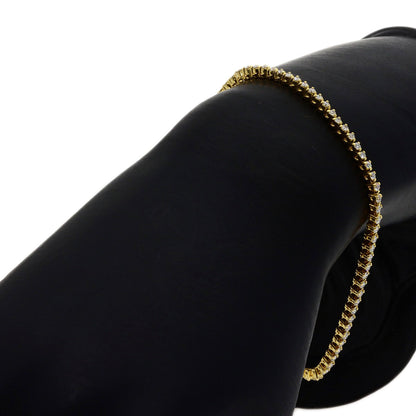 TASAKI Diamond Bracelet K18 Yellow Gold Ladies [Used]