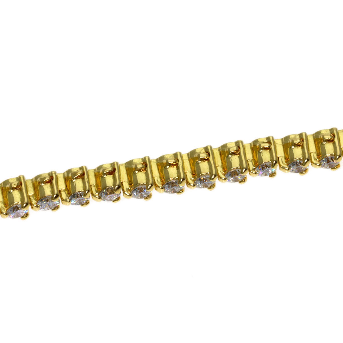 TASAKI Diamond Bracelet K18 Yellow Gold Ladies [Used]