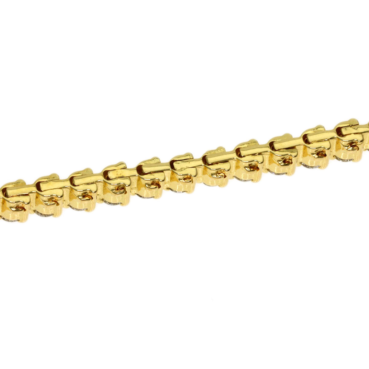 TASAKI Diamond Bracelet K18 Yellow Gold Ladies [Used]