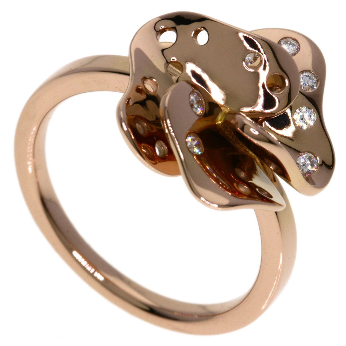 TASAKI Diamond Ring Sakura Gold Ladies [Used]