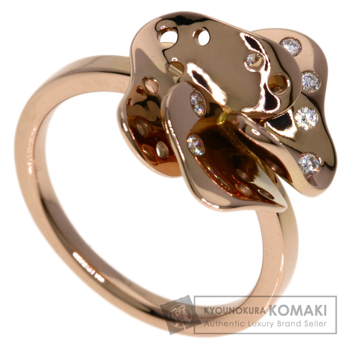 TASAKI Diamond Ring Sakura Gold Ladies [Used]