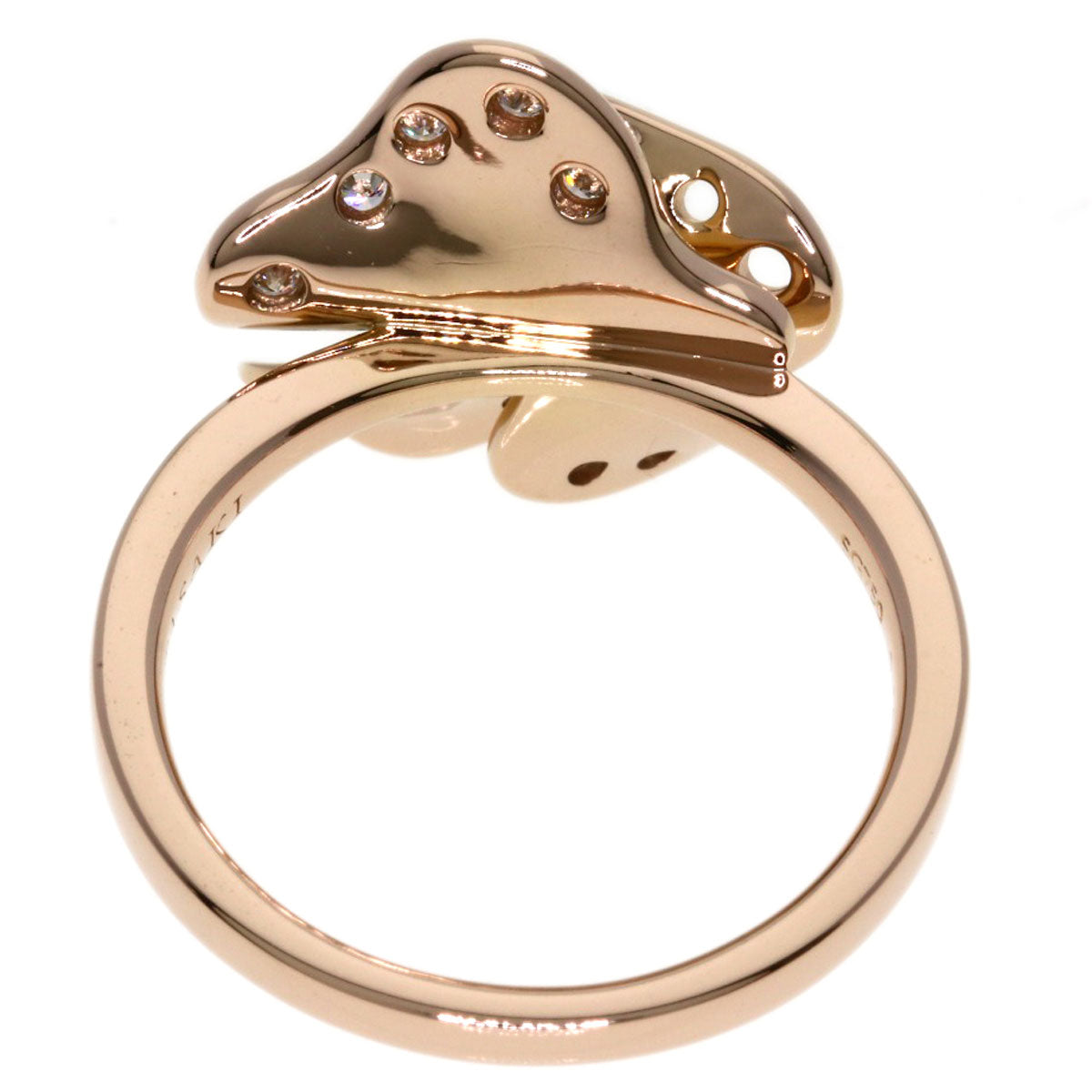 TASAKI Diamond Ring Sakura Gold Ladies [Used]