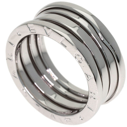 BVLGARI B.zero1 2 band #53 Ring K18 White Gold Ladies [Used]