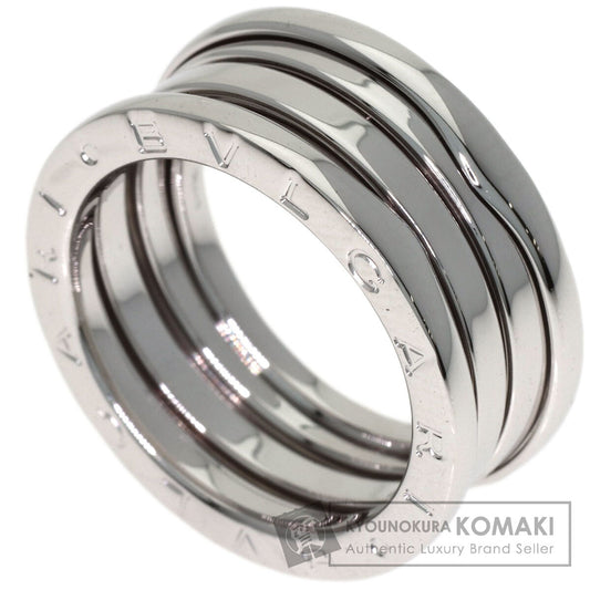 BVLGARI B.zero1 2 band #53 Ring K18 White Gold Ladies [Used]