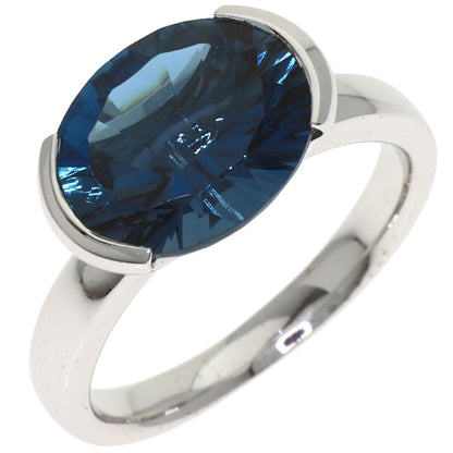 TASAKI Lumino Ring Blue Topaz Ring K18 White Gold Ladies [Used]