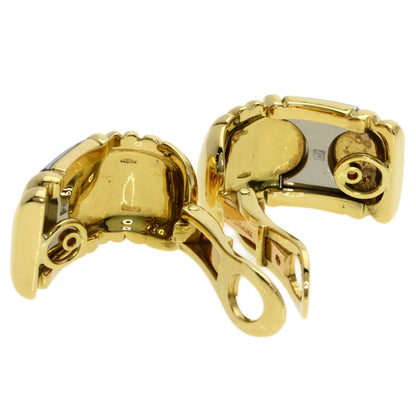BVLGARI Parentesi Earring K18 Yellow Gold Stainless SteelLadies [Used]