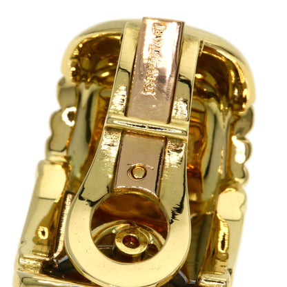 BVLGARI Parentesi Earring K18 Yellow Gold Stainless SteelLadies [Used]