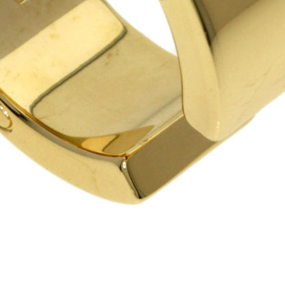 CHANEL Signature Ring K18 Yellow Gold Ladies [Used]