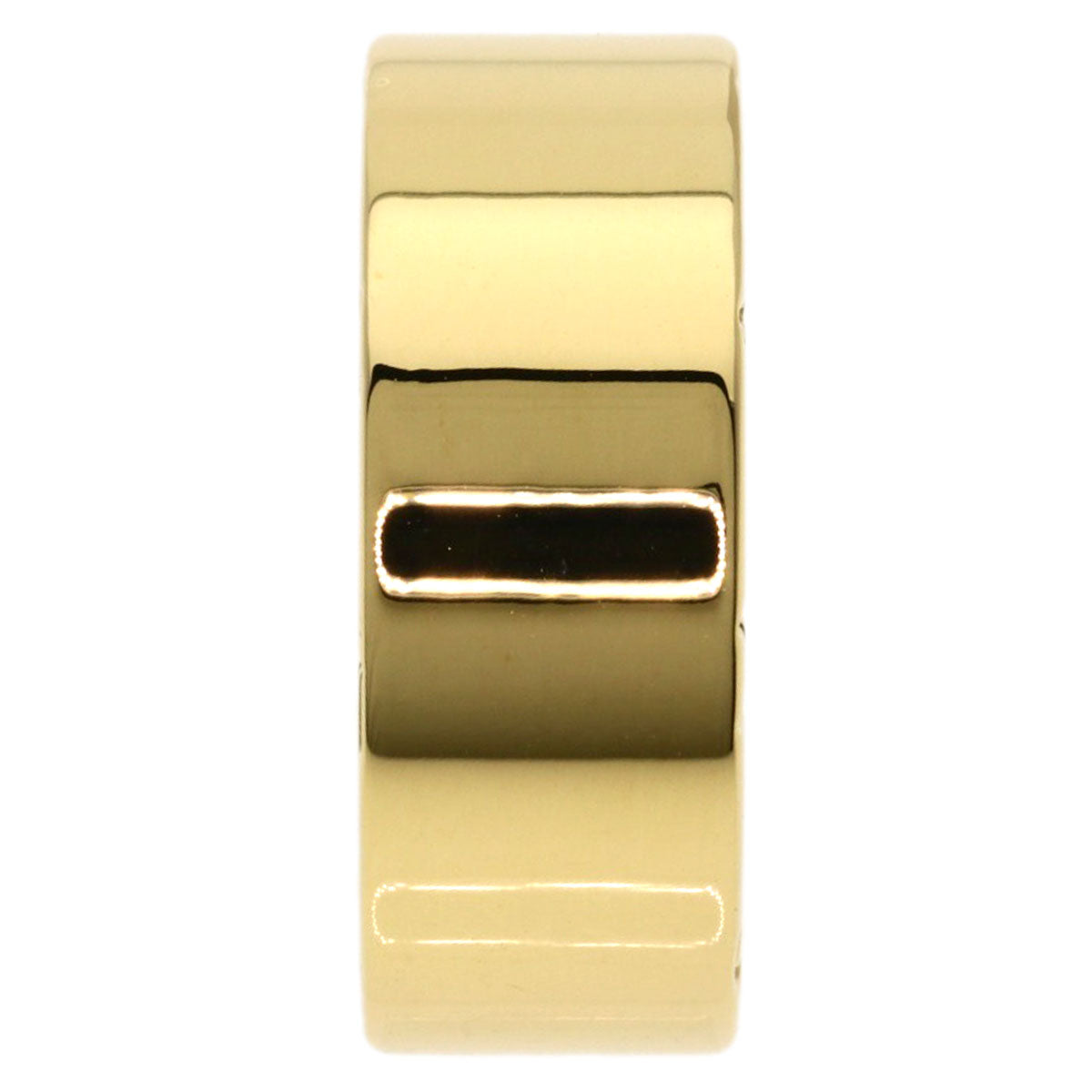 CHANEL Signature Ring K18 Yellow Gold Ladies [Used]