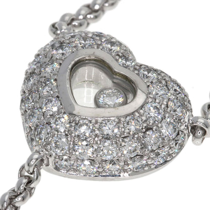 Chopard Happy diamond Necklace K18 White Gold Ladies [Used]
