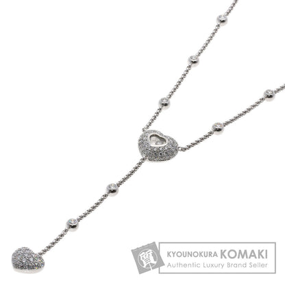 Chopard Happy diamond Necklace K18 White Gold Ladies [Used]