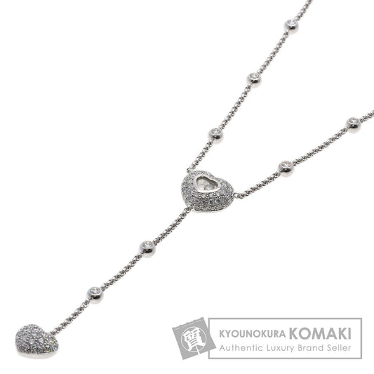 Chopard Happy diamond Necklace K18 White Gold Ladies [Used]
