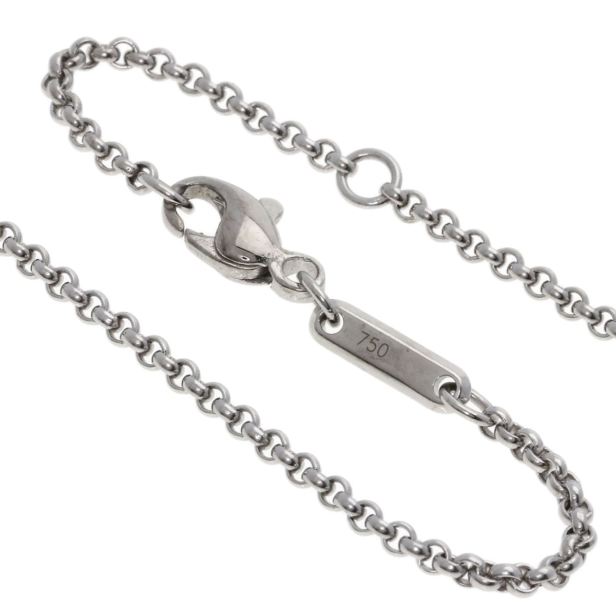 Chopard Happy diamond Necklace K18 White Gold Ladies [Used]