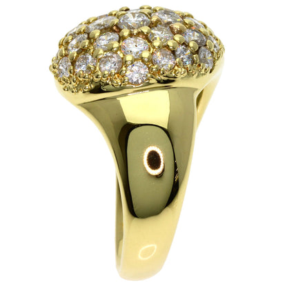 3.61ct Diamond Ring K18 Yellow Gold 13g　Ladies