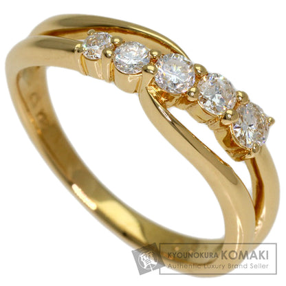 0.3ct Diamond Ring K18 White Gold 2.9g　Ladies