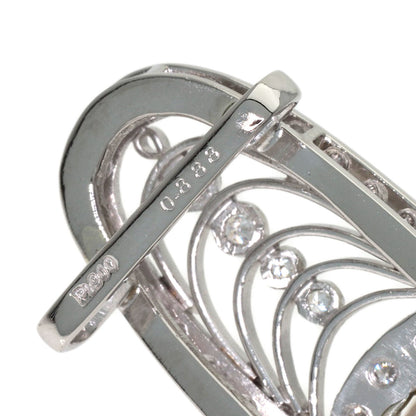 Pearl Pearl Diamond Obi closure Platinum PT900 17.6g　Ladies