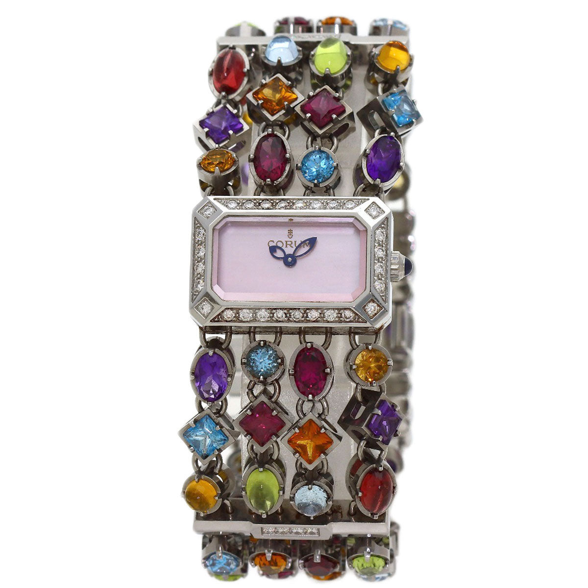 CORUM Potpourri Multistone Watches 137.520.47 Stainless Steel/Stainless Steel Ladies