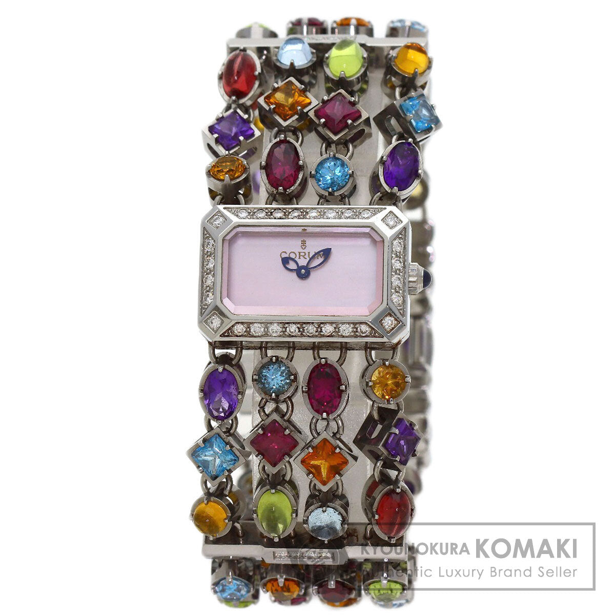 CORUM Potpourri Multistone Watches 137.520.47 Stainless Steel/Stainless Steel Ladies