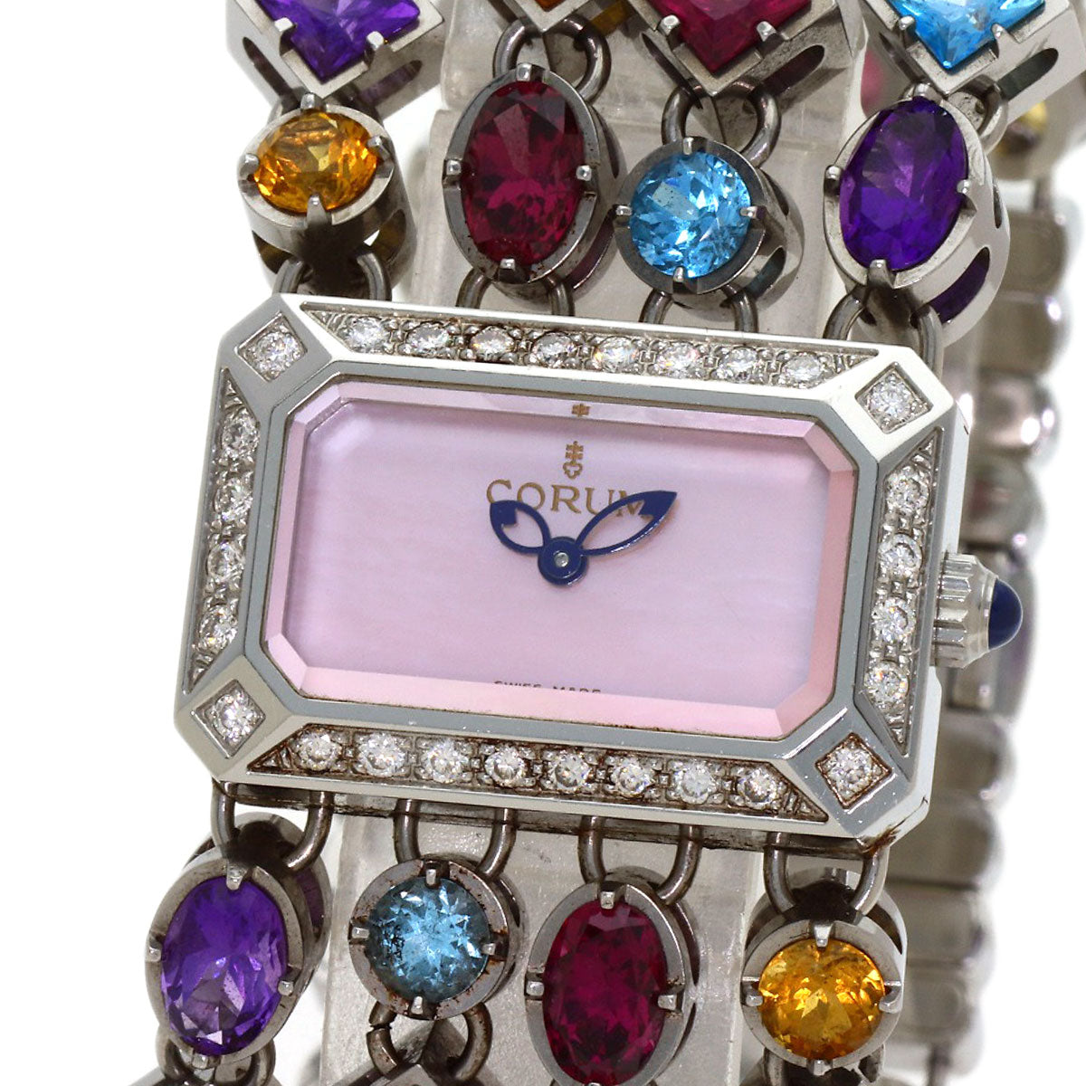 CORUM Potpourri Multistone Watches 137.520.47 Stainless Steel/Stainless Steel Ladies