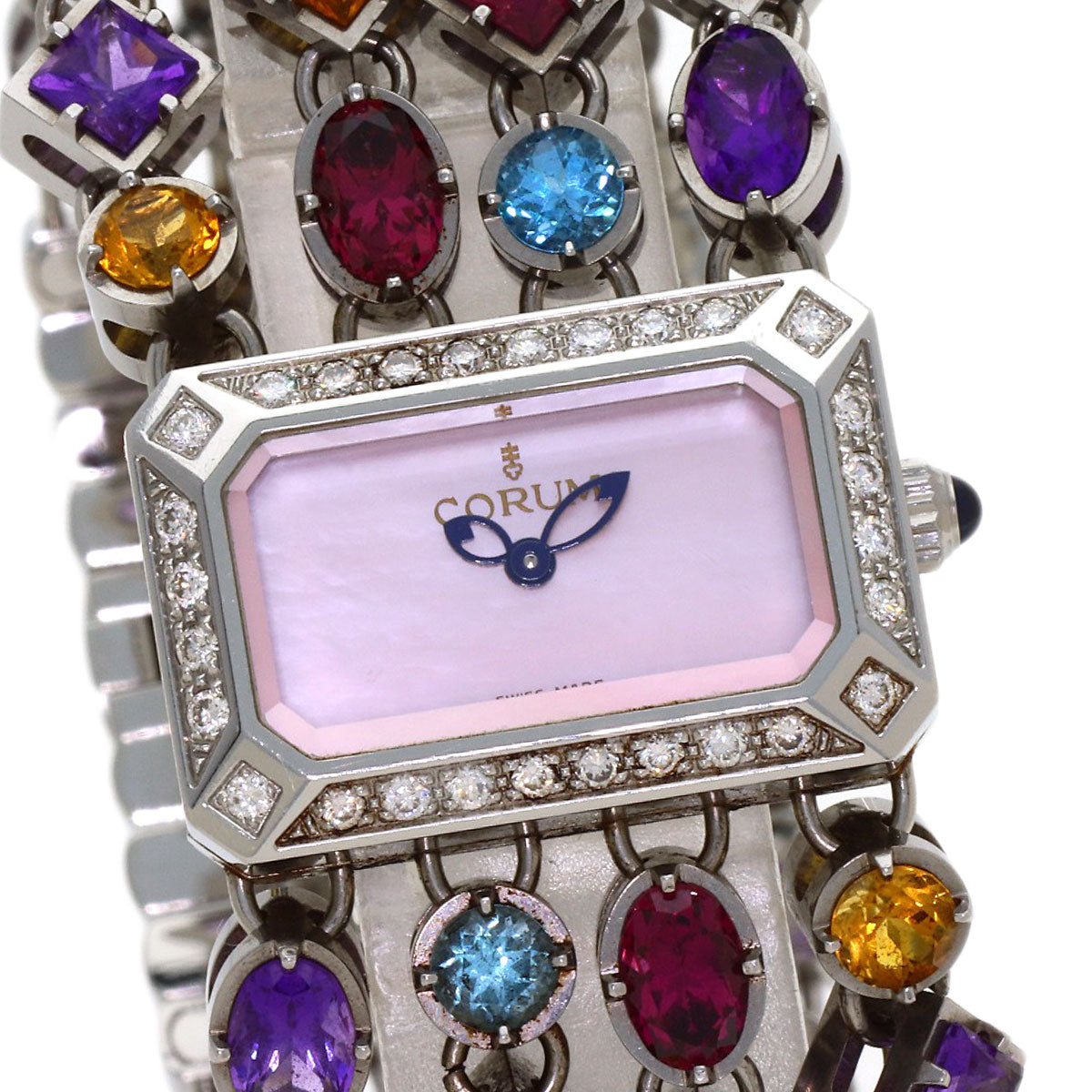 CORUM Potpourri Multistone Watches 137.520.47 Stainless Steel/Stainless Steel Ladies