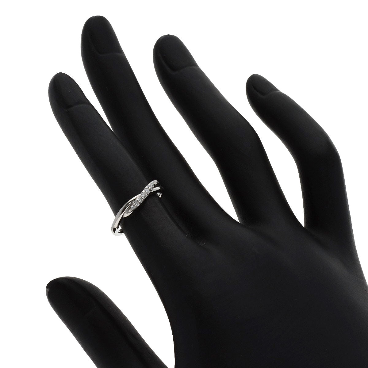 4℃ Diamond Ring Platinum PT950 Ladies [Used]