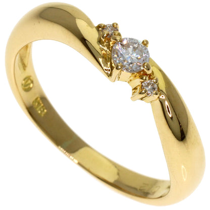 VENDOME Diamond Ring K18 Yellow Gold Ladies [Used]