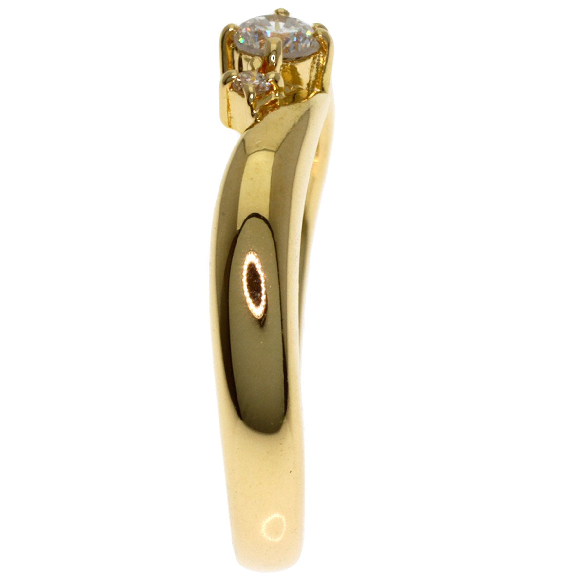 VENDOME Diamond Ring K18 Yellow Gold Ladies [Used]