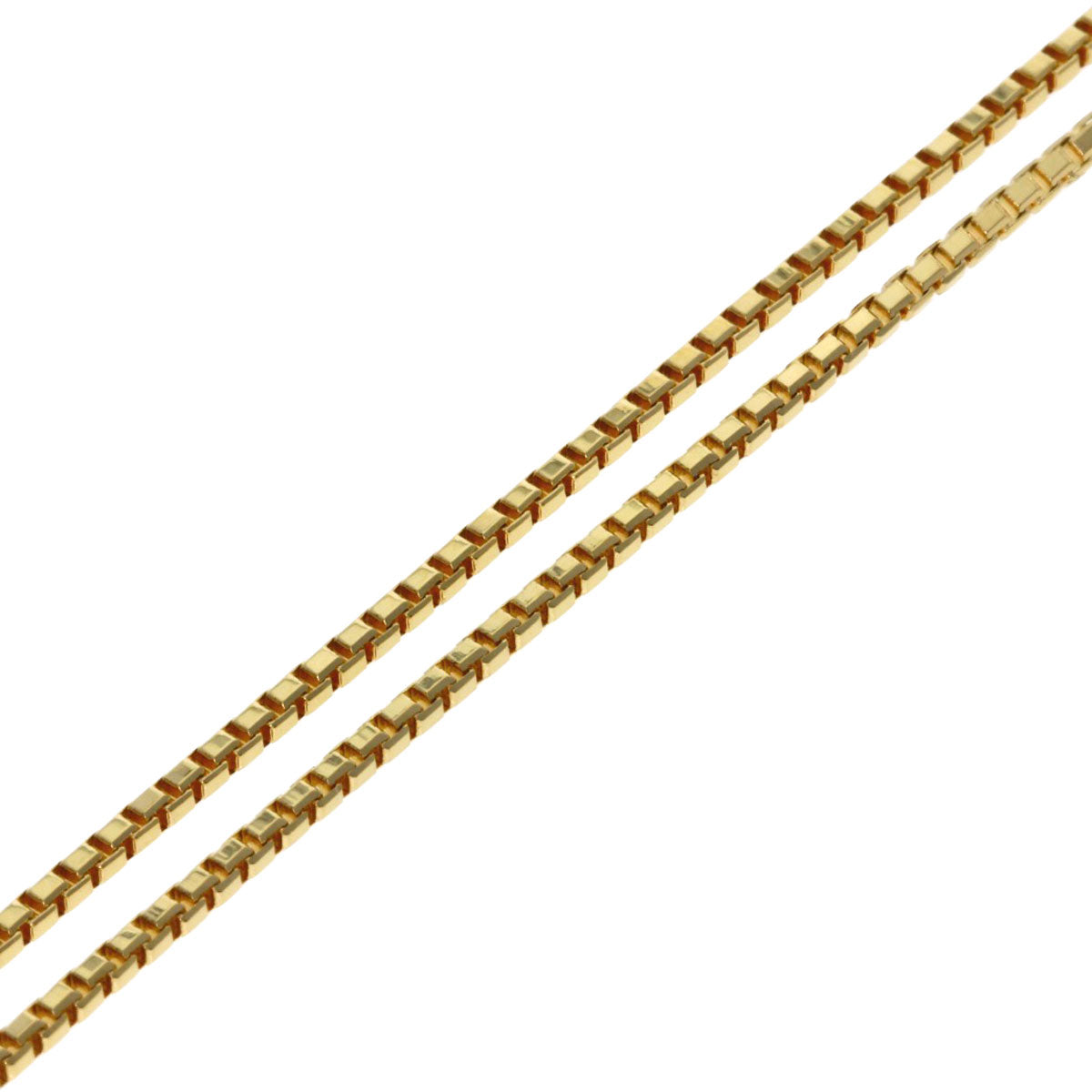 Chain 17.7" Necklace K18 Yellow Gold 4.3g　Ladies