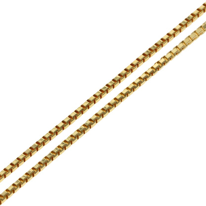 Chain 17.7" Necklace K18 Yellow Gold 4.3g　Ladies