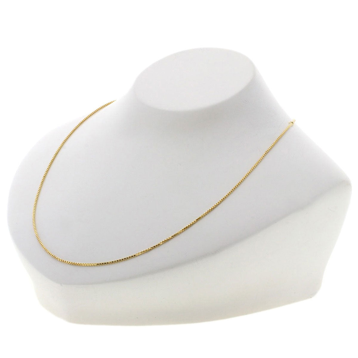Chain 17.7" Necklace K18 Yellow Gold 4.3g　Ladies
