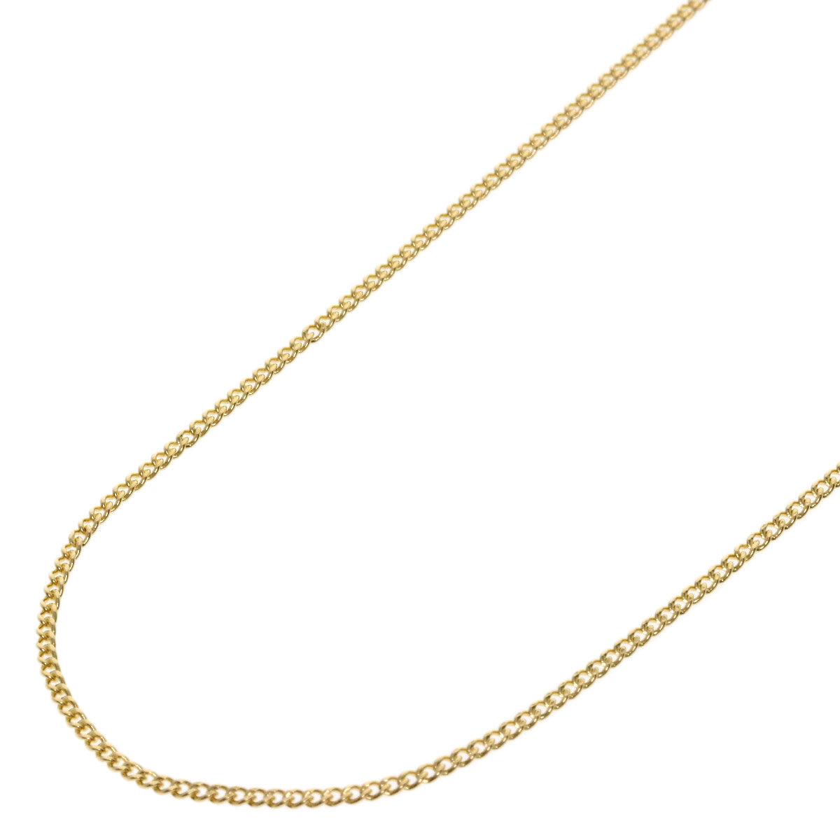 Chain 15.7" Necklace K18 Yellow Gold 2.1g　Ladies
