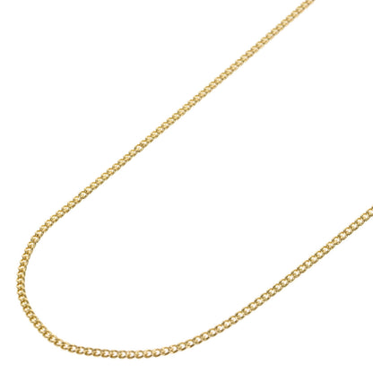 Chain 15.7" Necklace K18 Yellow Gold 2.1g　Ladies