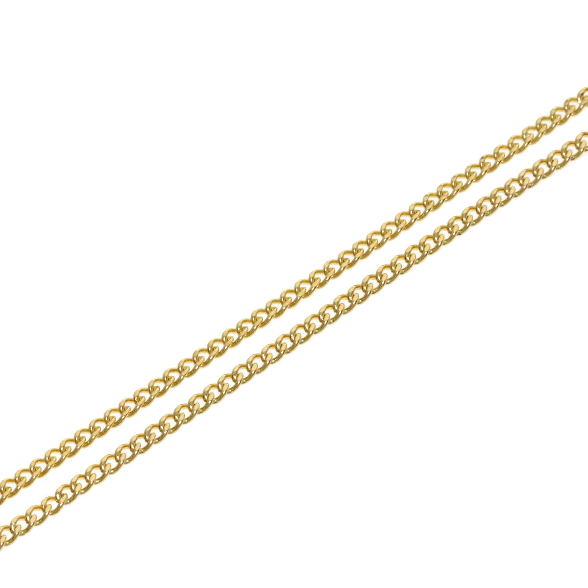Chain 15.7" Necklace K18 Yellow Gold 2.1g　Ladies