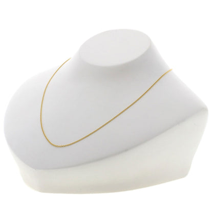 Chain 15.7" Necklace K18 Yellow Gold 2.1g　Ladies