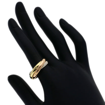 CARTIER Trinity Ring K18 Yellow Gold 18K Pink GoldLadies [Used]