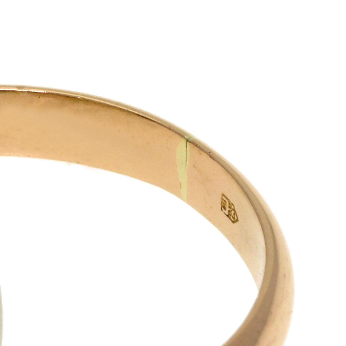 CARTIER Trinity Ring K18 Yellow Gold 18K Pink GoldLadies [Used]