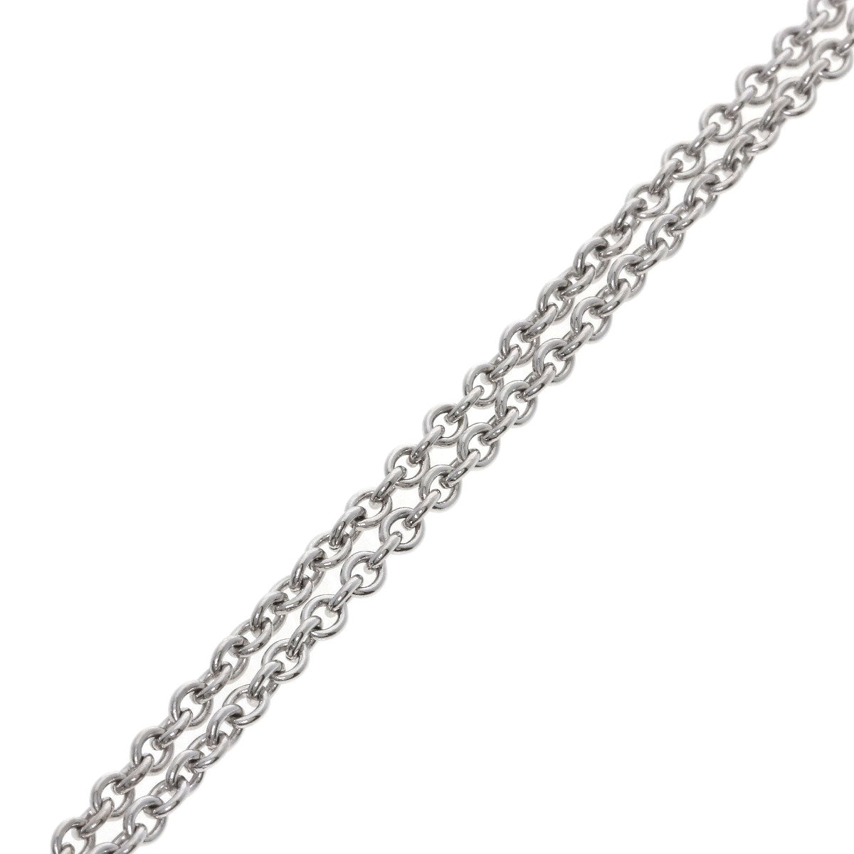 CARTIER Chain 16.5" Necklace K18 White Gold Ladies [Used]