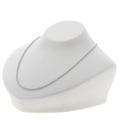CARTIER Chain 16.5" Necklace K18 White Gold Ladies [Used]