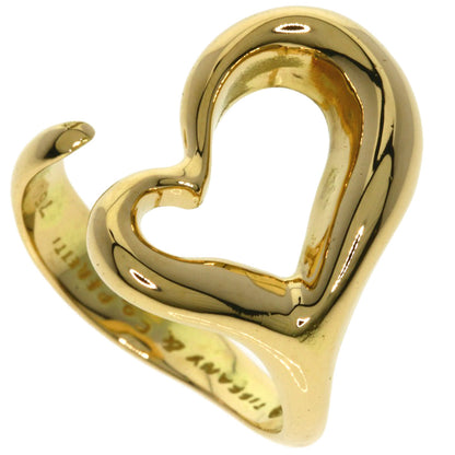 TIFFANY&Co. Open heart Ring K18 Yellow Gold Ladies [Used]