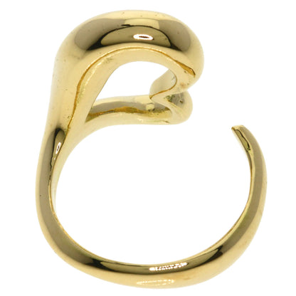 TIFFANY&Co. Open heart Ring K18 Yellow Gold Ladies [Used]