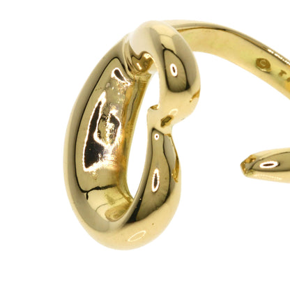 TIFFANY&Co. Open heart Ring K18 Yellow Gold Ladies [Used]