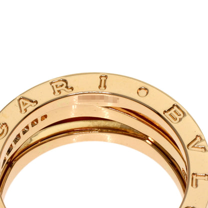 BVLGARI B-zero B-zero1 Legend Diamond #58 Ring K18 Pink Gold Ladies [Used]