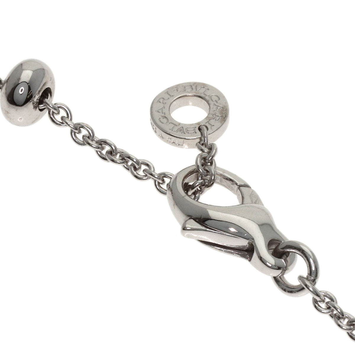 BVLGARI B.zero1 element Necklace K18 White Gold Ladies [Used]