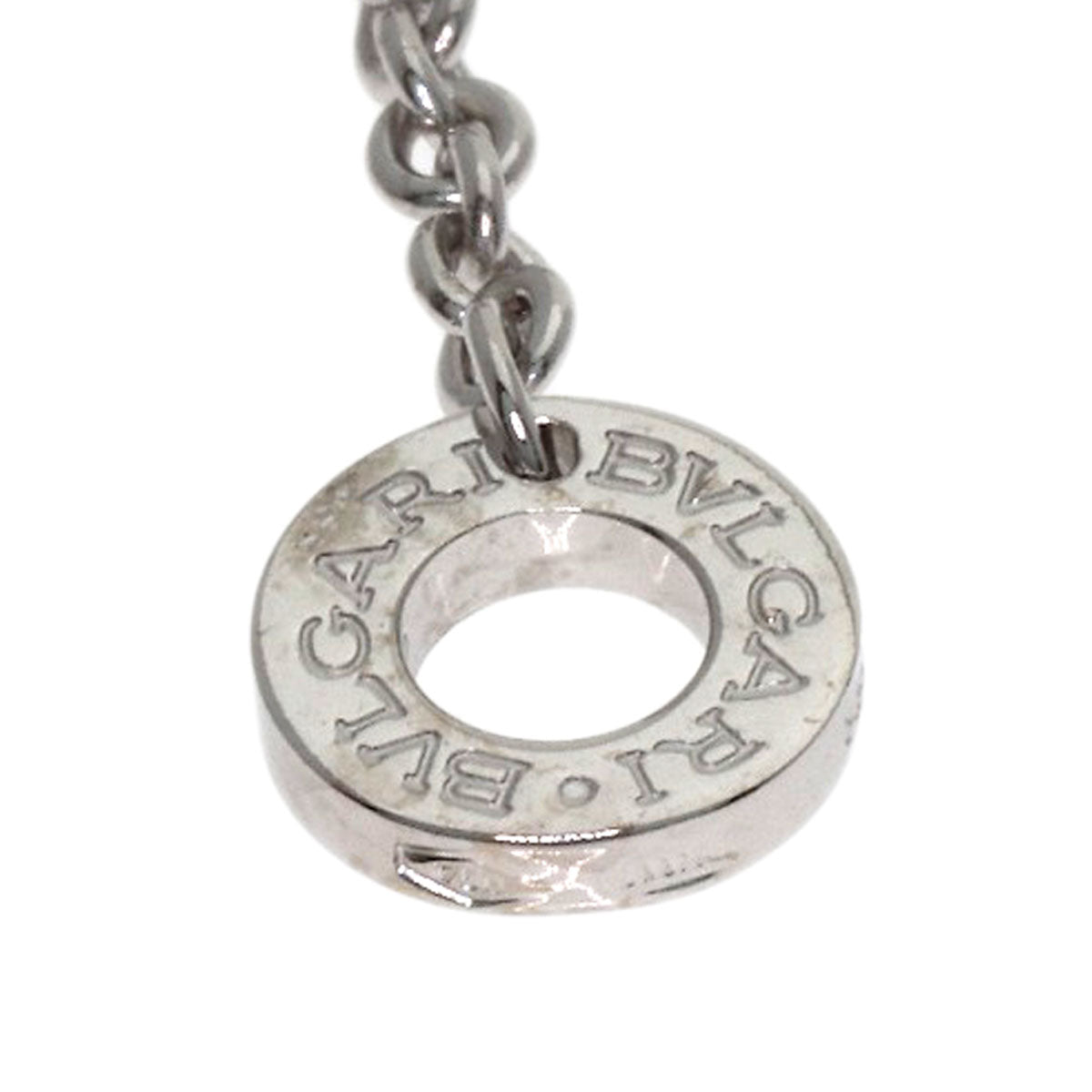 BVLGARI B.zero1 element Necklace K18 White Gold Ladies [Used]